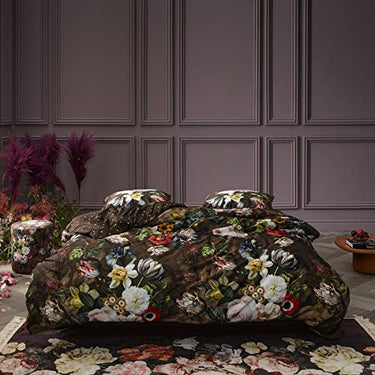 ESSENZA Mako-Satin Bettwäsche Giselle Chocolate 1 Bettbezug 135 x 200 cm + 1 Kissenbezug 80 x 80 cm, 401615-100DE-001, Braun im Sale